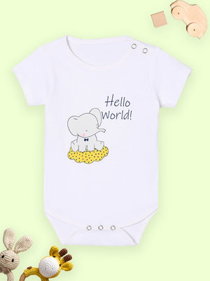 Hello World Baby Onesie - ONC - HLWD - PM