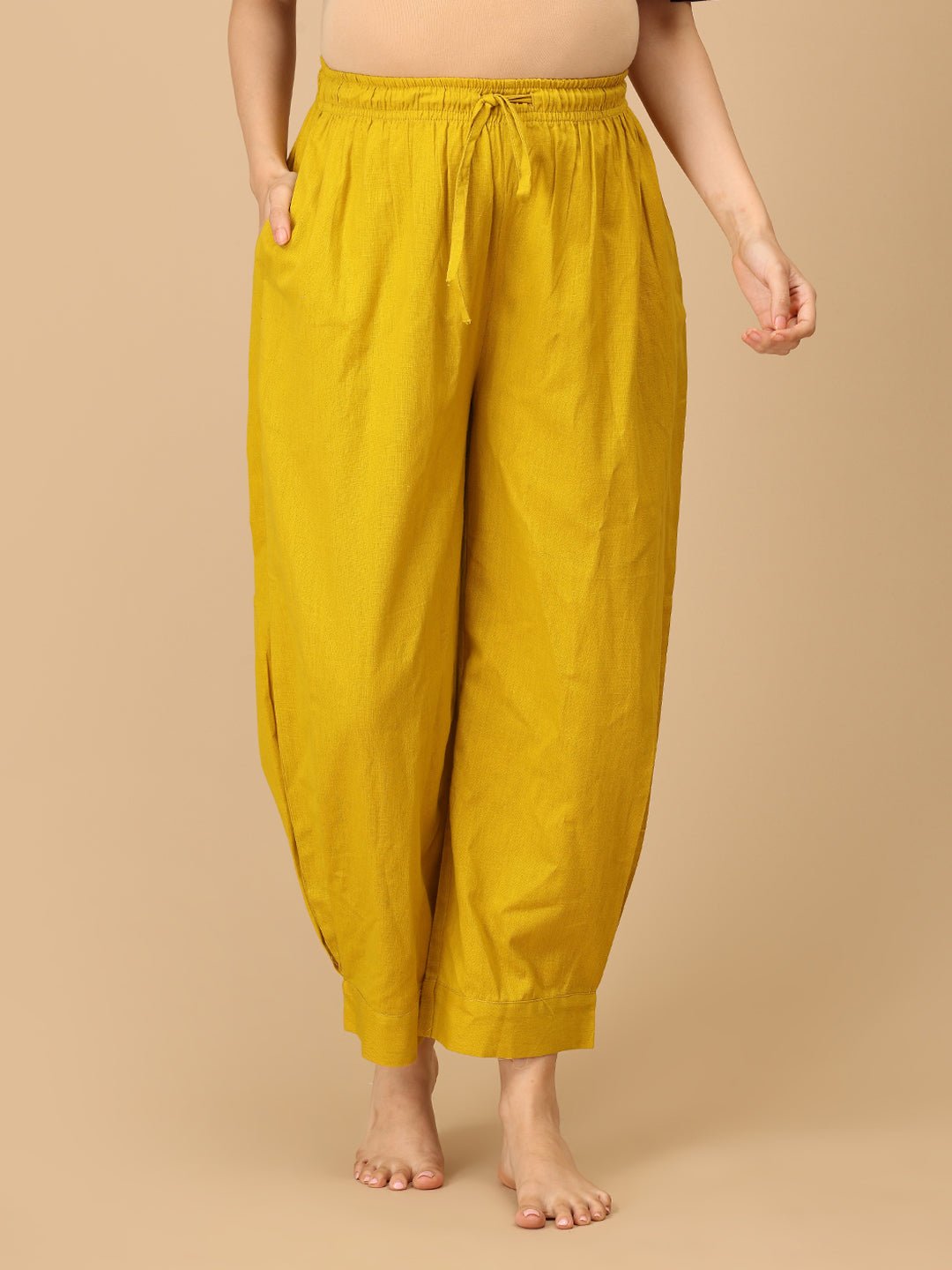 Hello Yellow Maternity Lounge Pants - MBS - SK - HLYLW - S