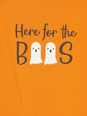Here for Boos Family Baby Onesie - TWN - SC - HRFBSBY - PM