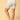 Back Side pose of Model wearing gray coloured high waisted mama boyshorts from the mom store showing adjustible bands