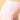 Close up of Model wearing pink coloured high waisted mama boyshorts from the mom store showing adjustible straps