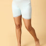 High Waist Mama Boyshort-Sky Blue - MHP-BLUBSHT-S
