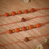 Himalayan Blooms 1rudraksh and 5rudraksh Rakhi - HBpk4 - ru - 00