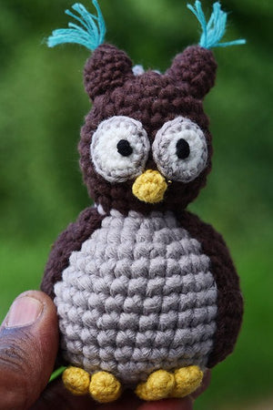 Himalayan Blooms chrochet owl toys - HBty - ow - 00