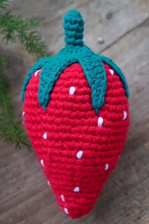 Himalayan Blooms chrochet strawberry toys - HBty - st - 00