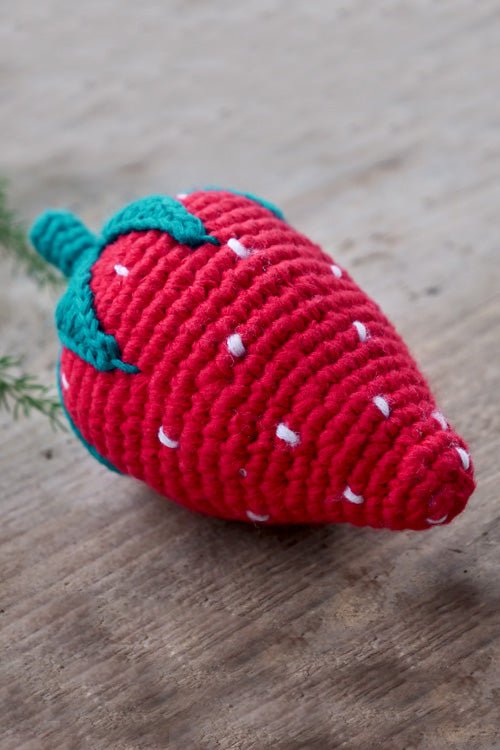 Himalayan Blooms chrochet strawberry toys - HBty - st - 00