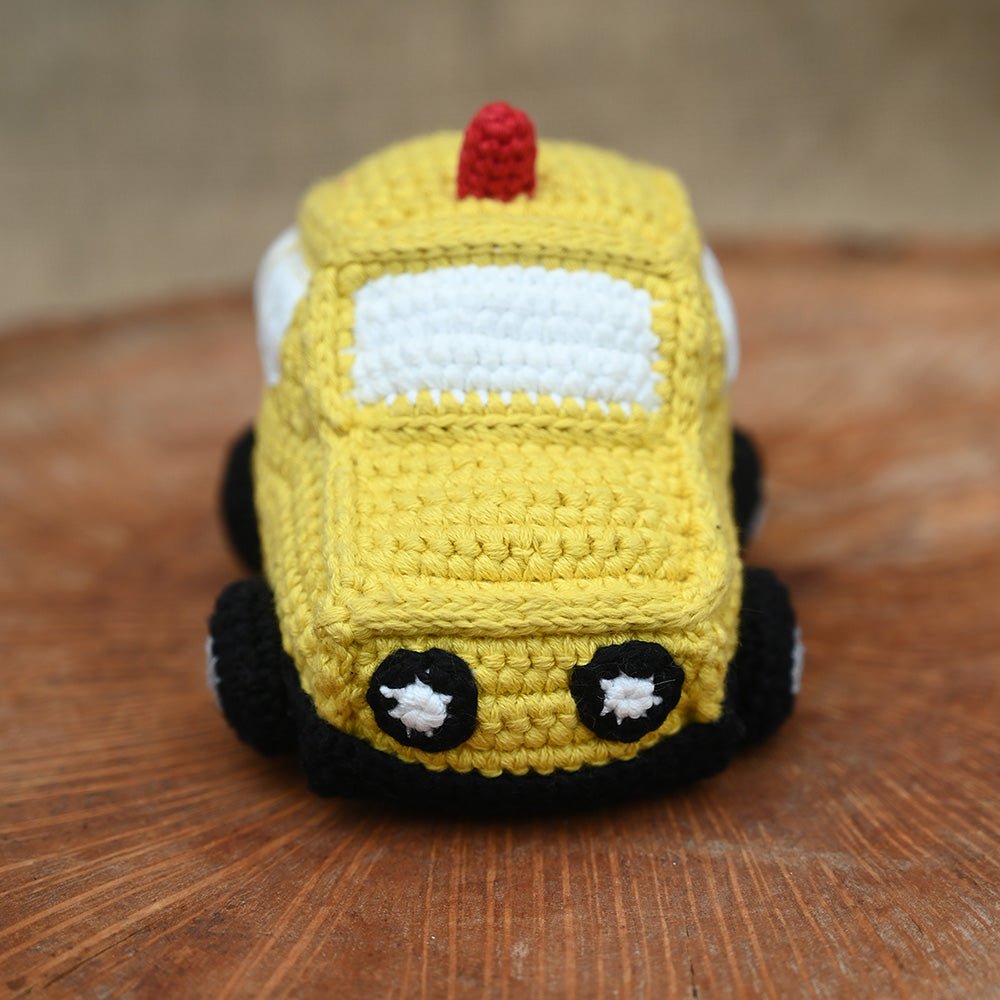Himalayan Blooms Crochet Car Toy - Crochet Toy