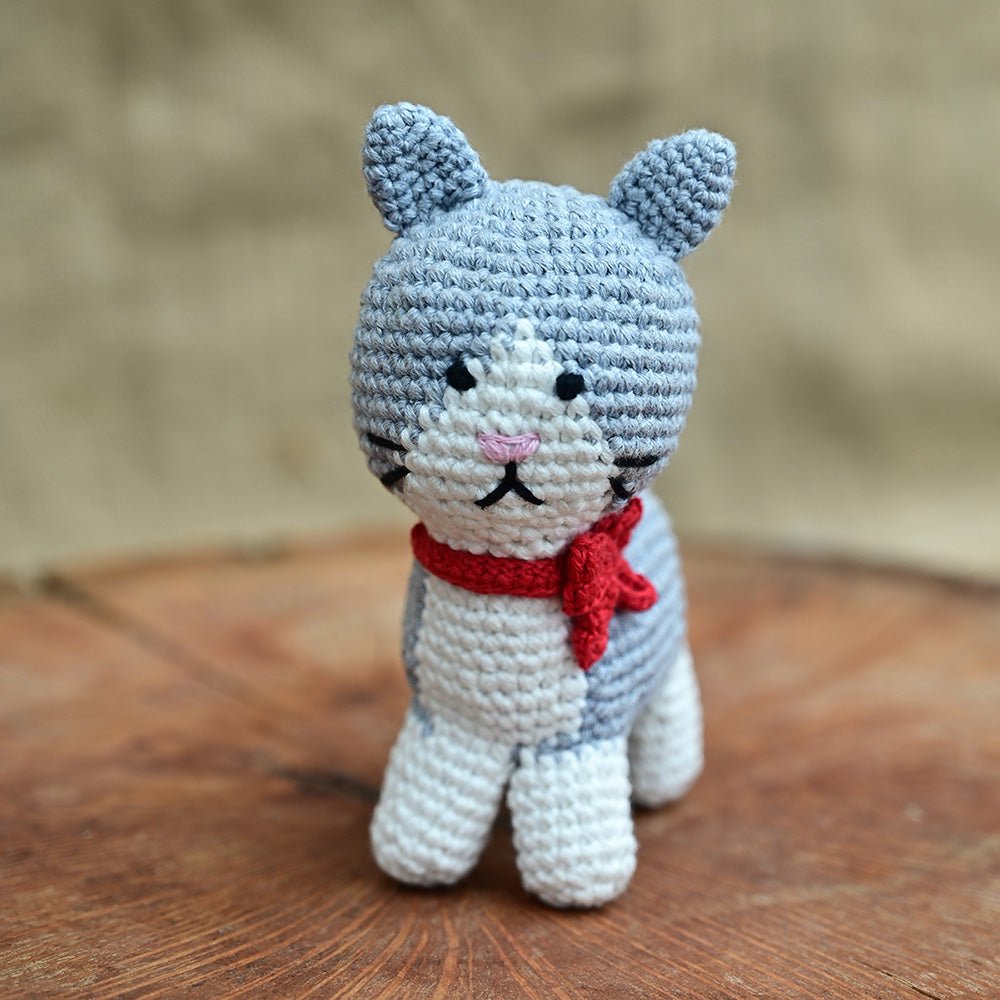 Himalayan Blooms Crochet Cat Toy - Crochet Toy