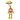 Himalayan Blooms Crochet Colored Giraffe Toy - Crochet Toy
