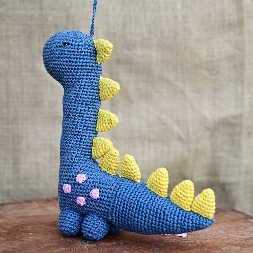 Himalayan Blooms Crochet HN Dino Toy - Crochet Toy
