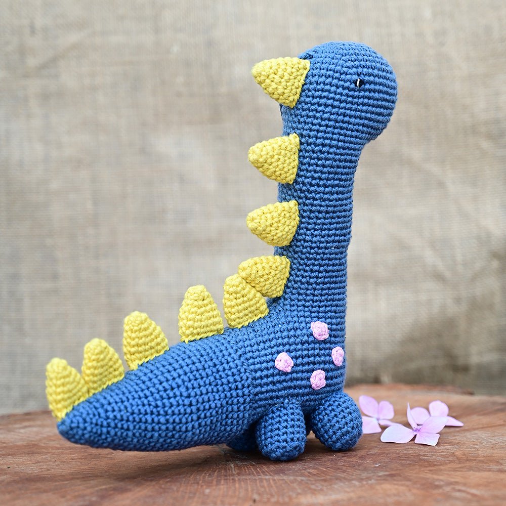 Himalayan Blooms Crochet HN Dino Toy - Crochet Toy
