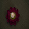 Himalayan Blooms Crochet Lotus Tea Light Holder and Rangoli - Tea light holder