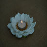 Himalayan Blooms Crochet Lotus Tea Light Holder and Rangoli - Tea light holder