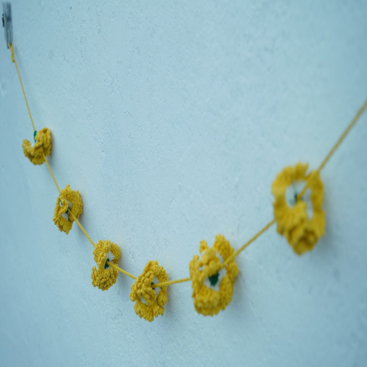 Himalayan Blooms Crochet Marigold Toran - Crochet Toy