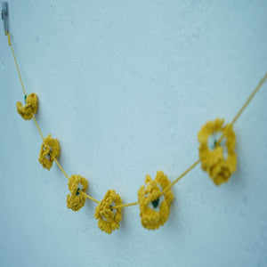 Himalayan Blooms Crochet Marigold Toran - Crochet Toy