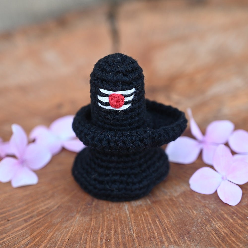 Himalayan Blooms Crochet Shivling Toy - Crochet Toy