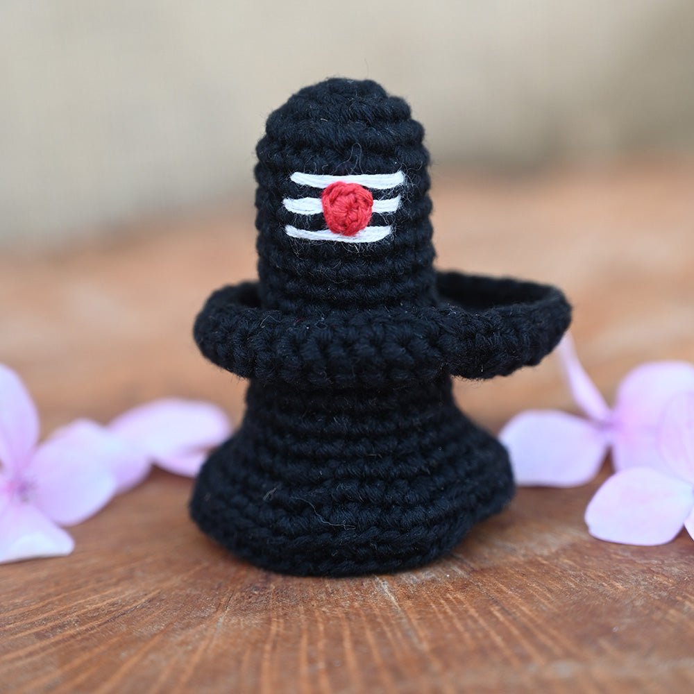 Himalayan Blooms Crochet Shivling Toy - Crochet Toy
