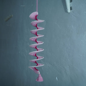 Himalayan Blooms Crochet Spinner Dangler - Room Decor