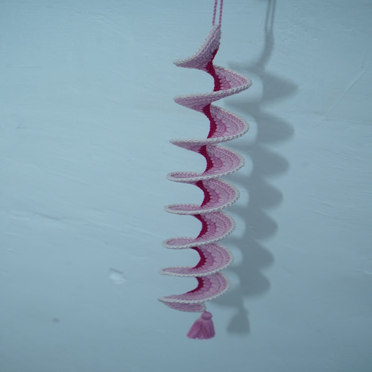 Himalayan Blooms Crochet Spinner Dangler - Room Decor