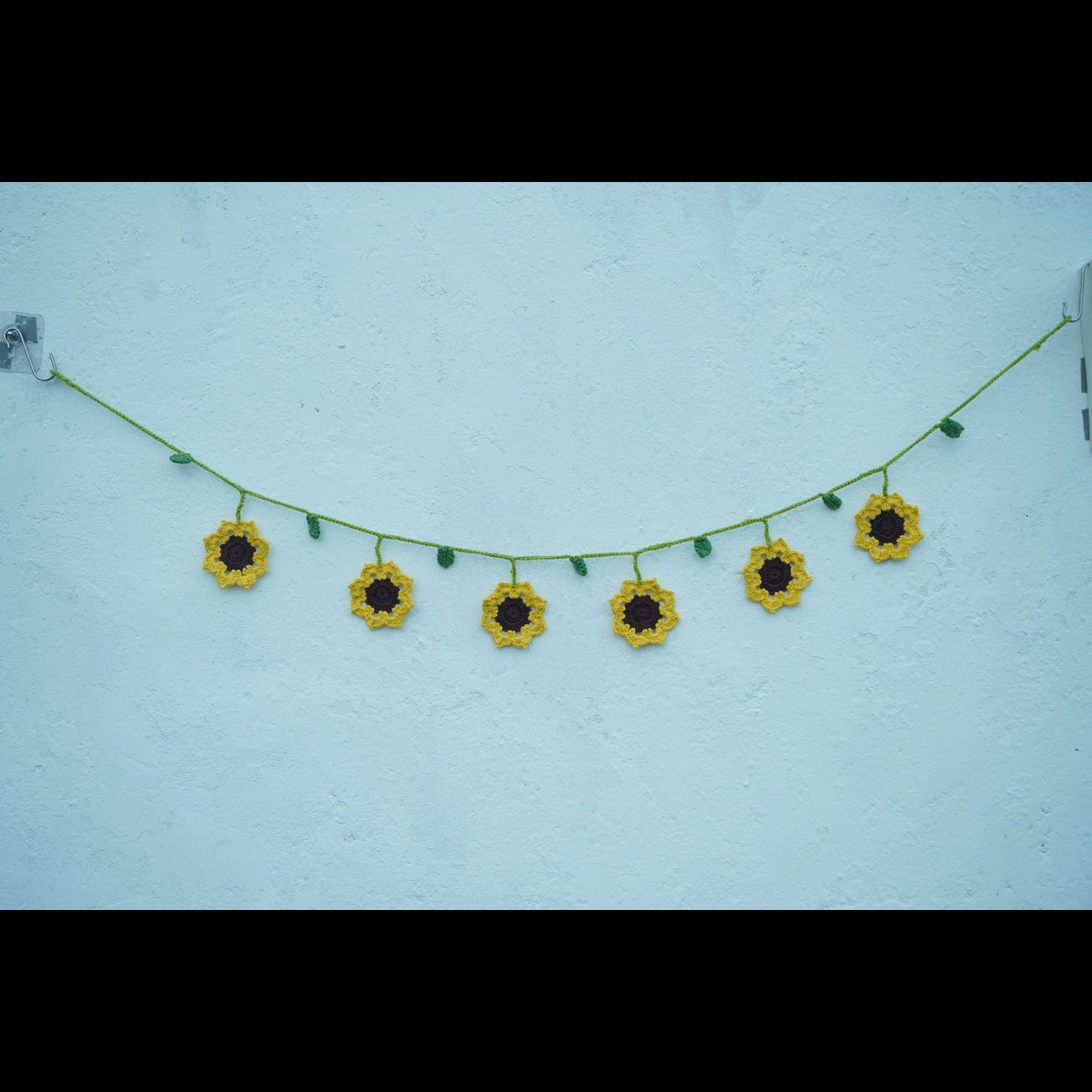 Himalayan Blooms Crochet Sunflower Toran - Crochet Toy