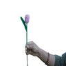 Himalayan Blooms Crochet Tulip Flower (Pink) - Crochet Toy