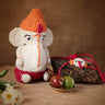 Himalayan Blooms Ganesha Stuffed Plush Toys and Rakhi - HBrtg - ga - 00