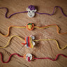 Himalayan Blooms Kids Rakhi Combo - sheep, mango, unicorn, ganesha Rakhi - HBpk4 - k1 - 00