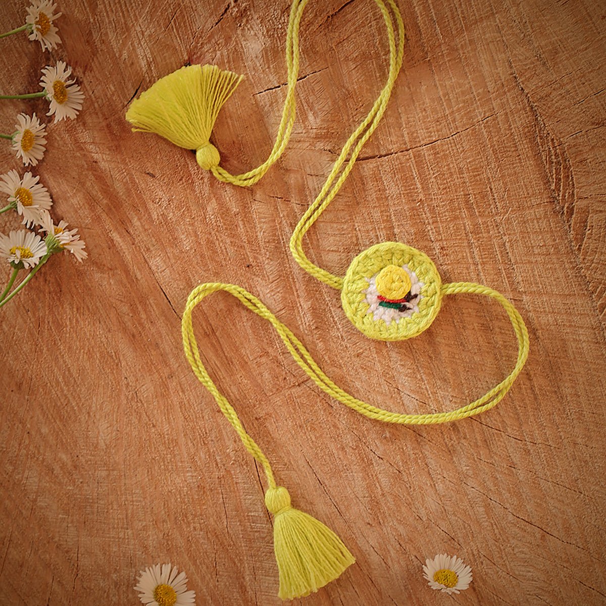 Himalayan Blooms Nimbu Mirchi Plush Toys and Rakhi - HBrtg - nm - 00