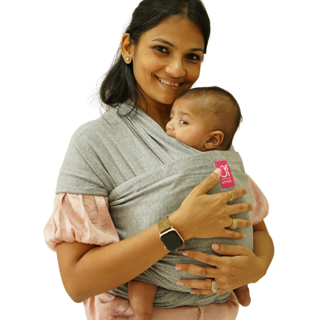 Anmol Baby Ergonomic Baby Carrier - Hybrid Wrap