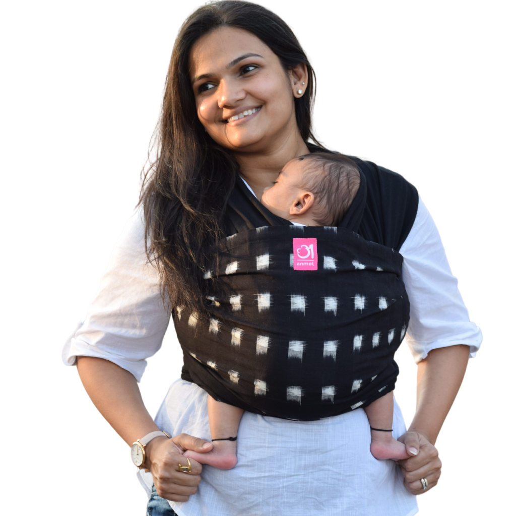 Anmol Baby Ergonomic Baby Carrier- Hybrid Wrap