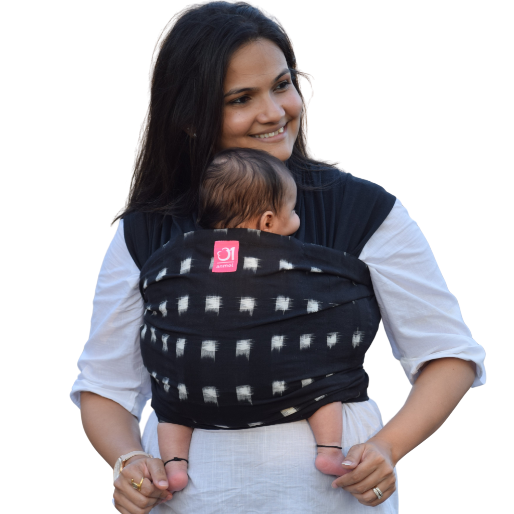 Anmol Baby Ergonomic Baby Carrier - Hybrid Wrap