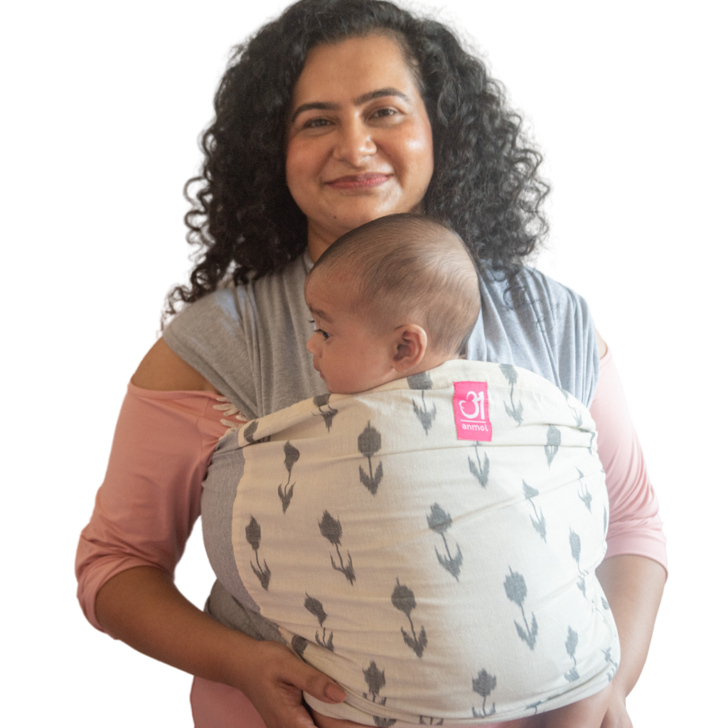 Anmol Baby Ergonomic Baby Carrier- Hybrid Wrap