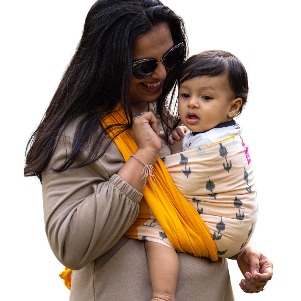 Anmol Baby Ergonomic Baby Carrier - Hybrid Wrap