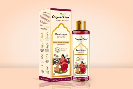 Organic Dew Maatrisneh Baby Hair Oil