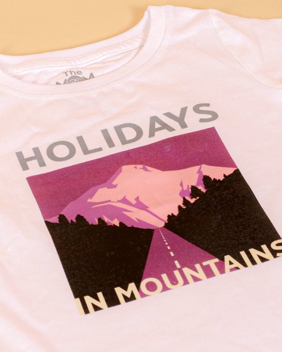 Holidays In Mountains Boys T-Shirt And Cargo Set - KCW-AN-HLGO-1-2