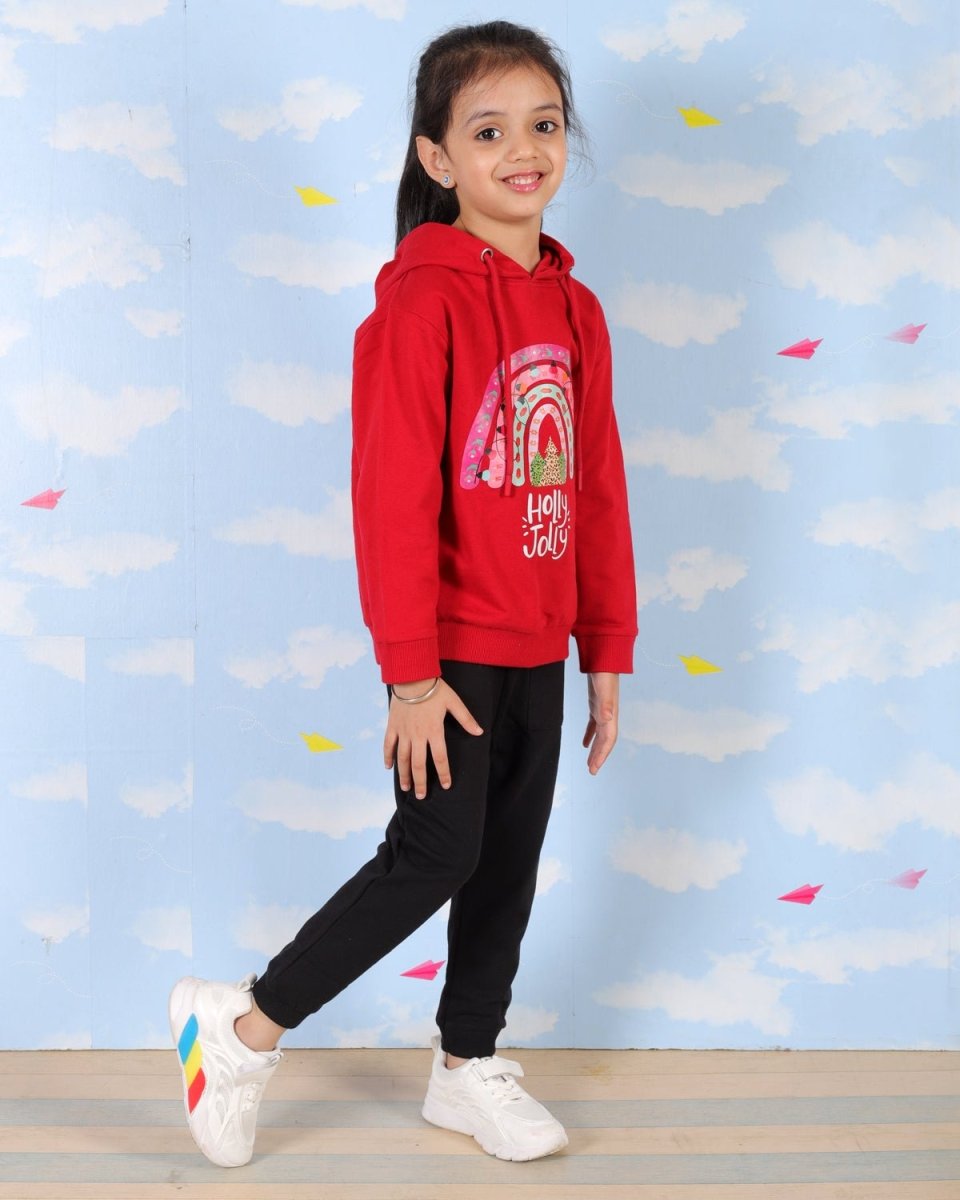 Holly Jolly Hooded Sweatshirt - KWW-AN-HJSW-0-6