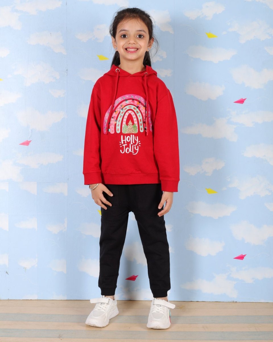 Holly Jolly Hooded Sweatshirt - KWW-AN-HJSW-0-6