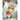 Holly Lettering Reindeer Christmas Stocking, 18 inches - XMAS STOCKINGS