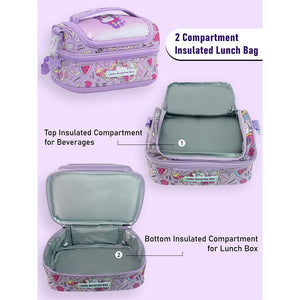 Hologram Unicorn Lunchbag for Kids, 5yrs - 10yrs - Back To School
