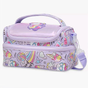 Hologram Unicorn Lunchbag for Kids, 5yrs - 10yrs - Back To School