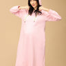 Hoodie & Hug Maternity and Nursing Hoodie Dress - DRS - SD - HDHG - S