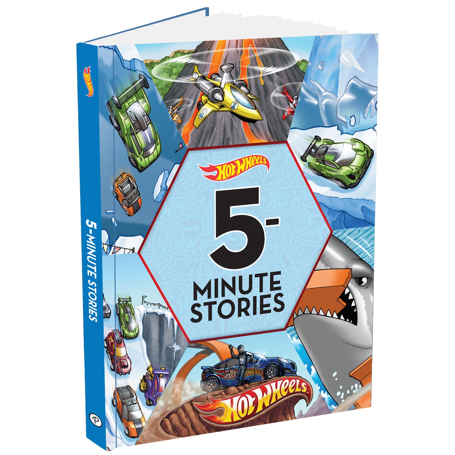 Parragon Publishing Hot Wheels: 5-Minute Stories Book | Car Race Stories Collection | for 6 to 8 Year's Old