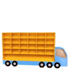 House of Zizi Monster Truck |Garage car Organizer for Kids 25 in Slots - 10