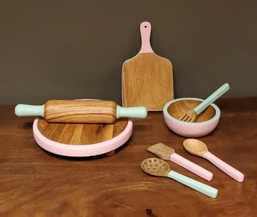 House of Zizi Montessori cooking set for kids/toddlers - HOZKCS-01