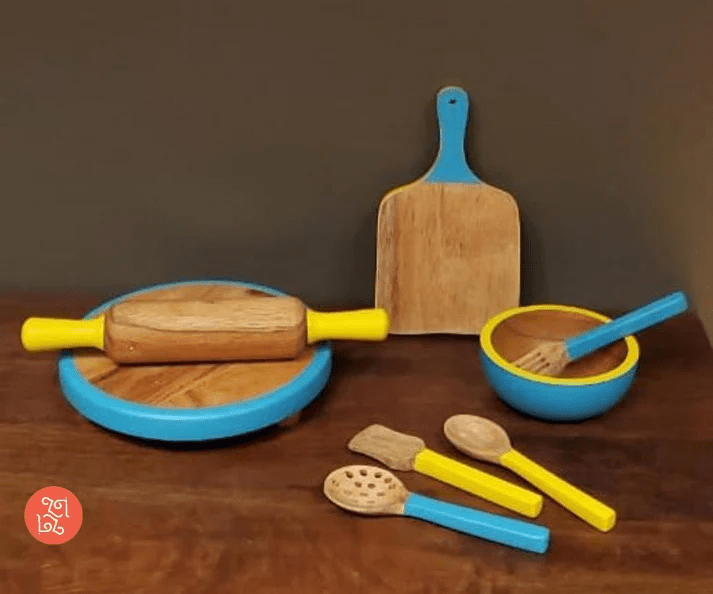 House of Zizi Montessori cooking set for kids/toddlers - HOZKCS-01