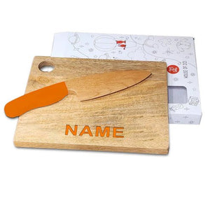 House of Zizi Montessori Knife and Chopping Board - ZIBKCP04 - P - 1