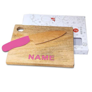 House of Zizi Montessori Knife and Chopping Board - ZIBKCP04 - P - 1