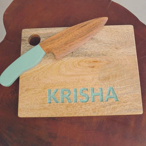 House of Zizi Montessori Knife and Chopping Board - ZIBKCP04 - P - 1