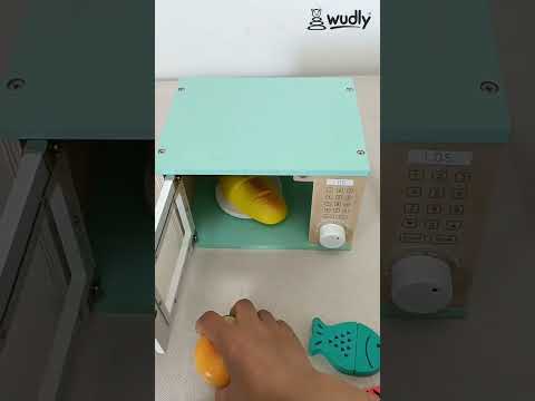 Wudly Microwave Oven- Pretend Play Set