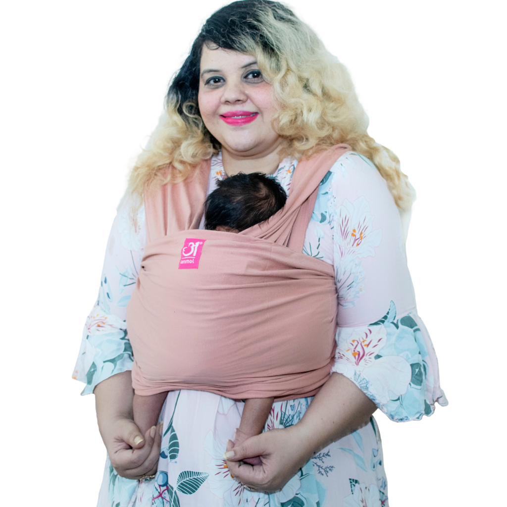 Anmol Baby Ergonomic Baby Carrier - Hybrid Wrap